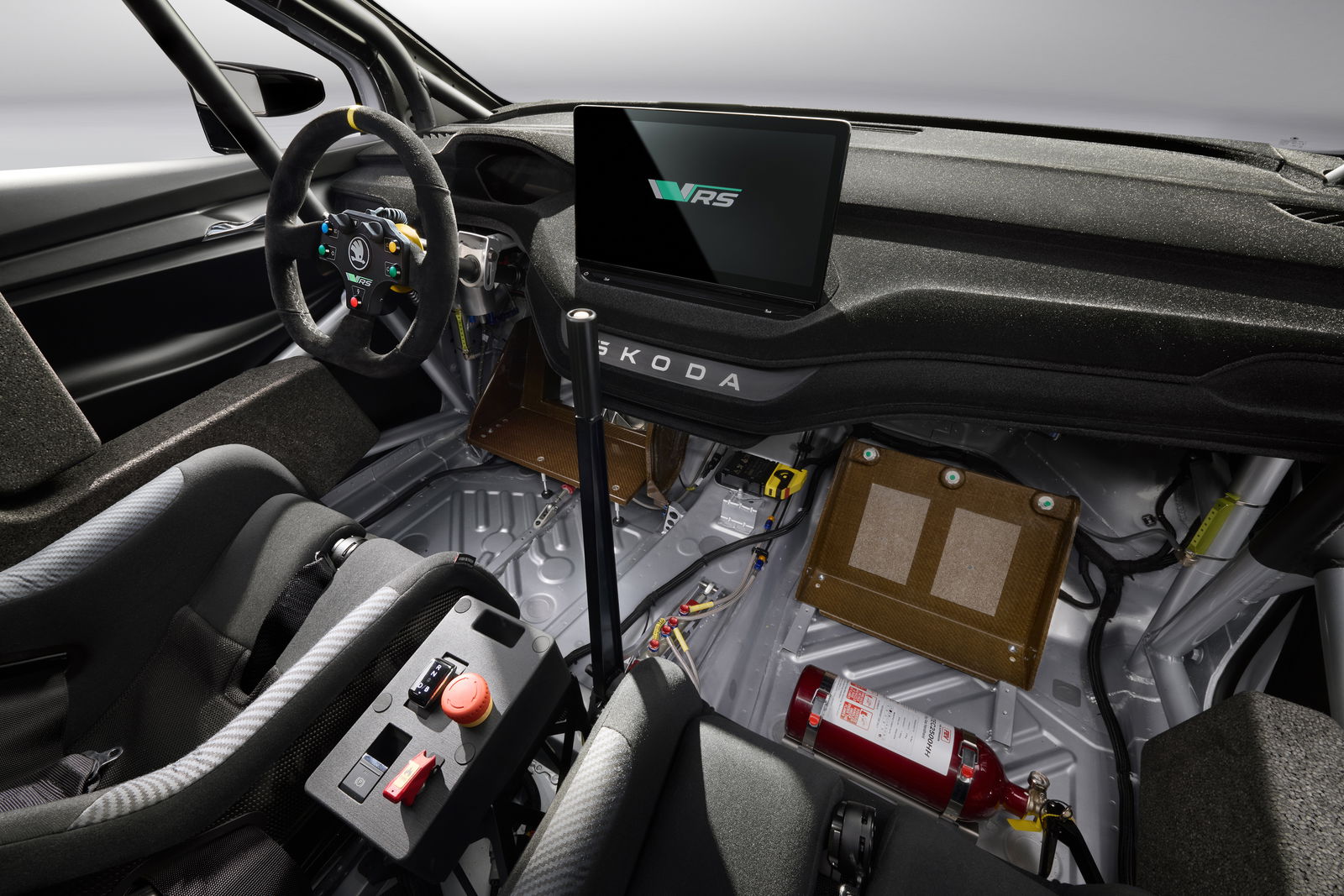 Skoda Enyaq RS Race - interior